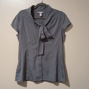 Elegant Gray Women's Top